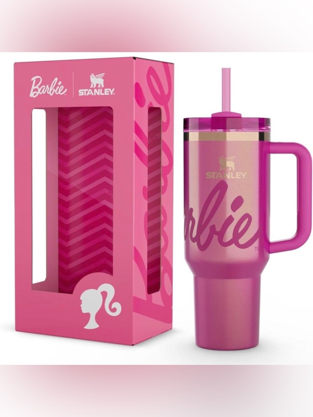 Set of two Barbie tumblrs brand new never used